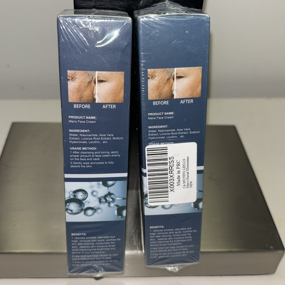 Lot of 2 East Moon Mens Formula Daily Care Face Cream NEW Sealed - Picture 3 of 4